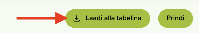 Nool osutab lehe ülaosas nupule „Laadi alla tabelina"